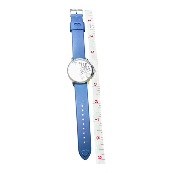 Juicy Couture Silver and Blue Women’s Watch, Water Resistant, Excellent Used Con - Picture 6 of 6